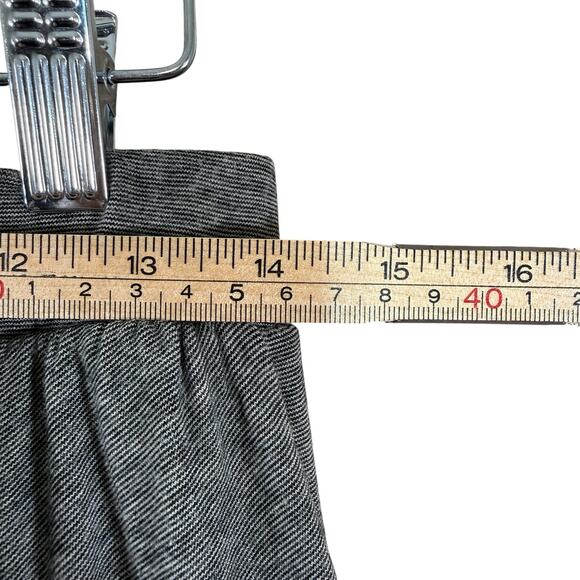 Poof! High Low Ruffle Maxi Skirt Heather Gray Boho Y2K Flowy Asymmetrical Hem| M - Picture 7 of 10